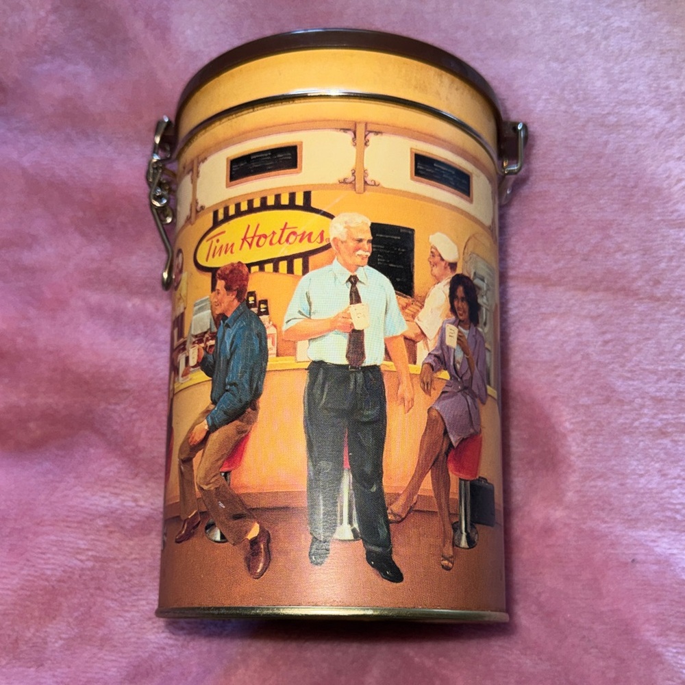Tim Hortons Vintage Tin Canister